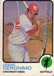 1973 Topps Baseball Cards      156     Cesar Geronimo